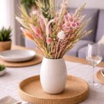 Dried flower bouquet "Flower meadow" with dried grasses - cornflowers - eucalyptus - Perfect gift!