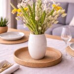 Trockenblumenstrauß  "Naturtreu" mit Trockengräsern - Weizen, Wildblumen