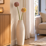 Künstliche Allium Blume 71 cm – Zierlauch Kunstblume in Pink Mauve