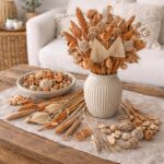 Exoten Trockenblumen Sortiment 125 Stück - Natur Trockenblumen Mix zum Basteln