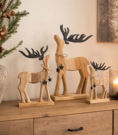 Holz Rentier