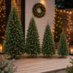 Künstlicher Tannenbaum – Weihnachtsbaum künstlich für Weihnachtsdekoration | 4 Größen