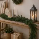 XL Künstliche Edeltannengirlande, Weihnachtsgirlande 2 Größen - Weihnachtsdeko außen und Innenbereich